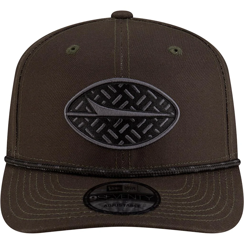 NFL New York Jets New Era Rivalries Onfield 9SEVENTY Snapback Hat - Brown - Image 3
