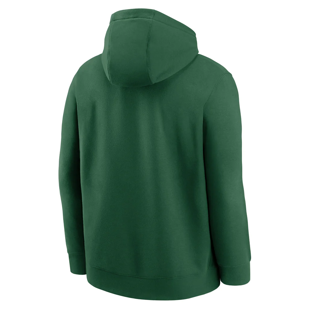 NFL New York Jets Nike Club Logo Pullover Hoodie - Green - Image 3