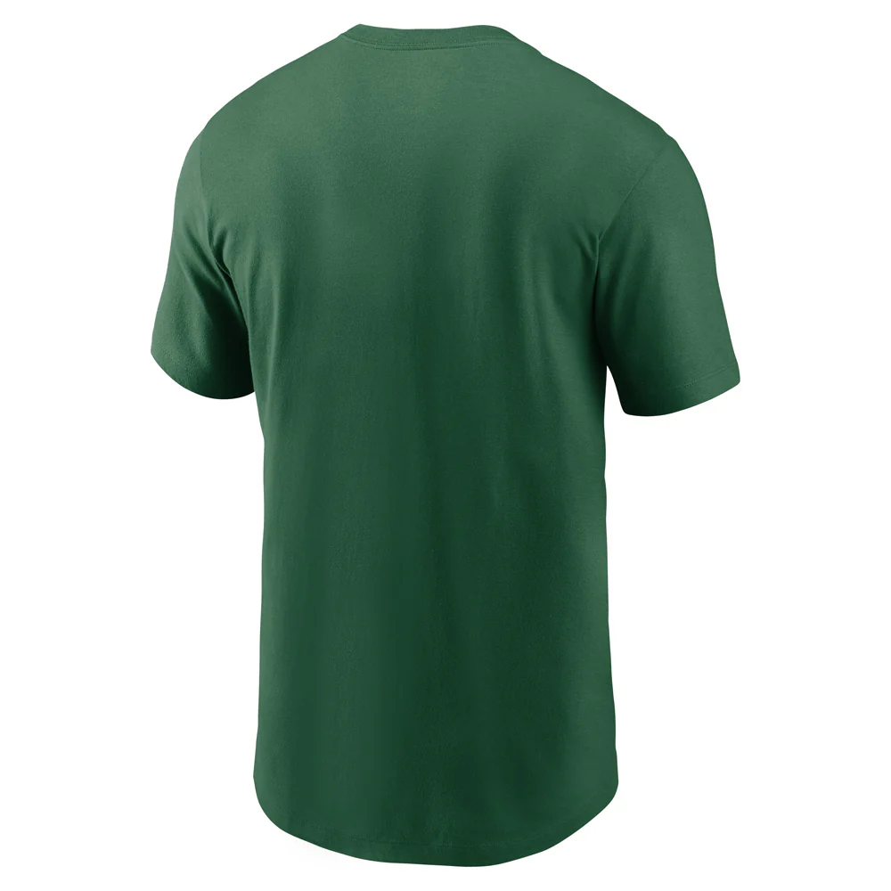 NFL New York Jets Nike Logo Essential T-Shirt - Green - Image 3