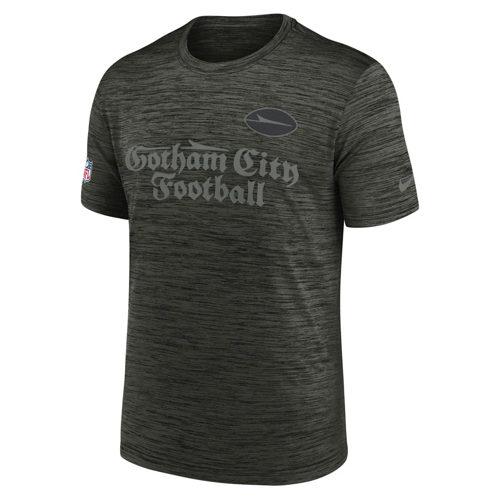 NFL New York Jets Nike Rivalries Velocity T-Shirt - Black - Image 2
