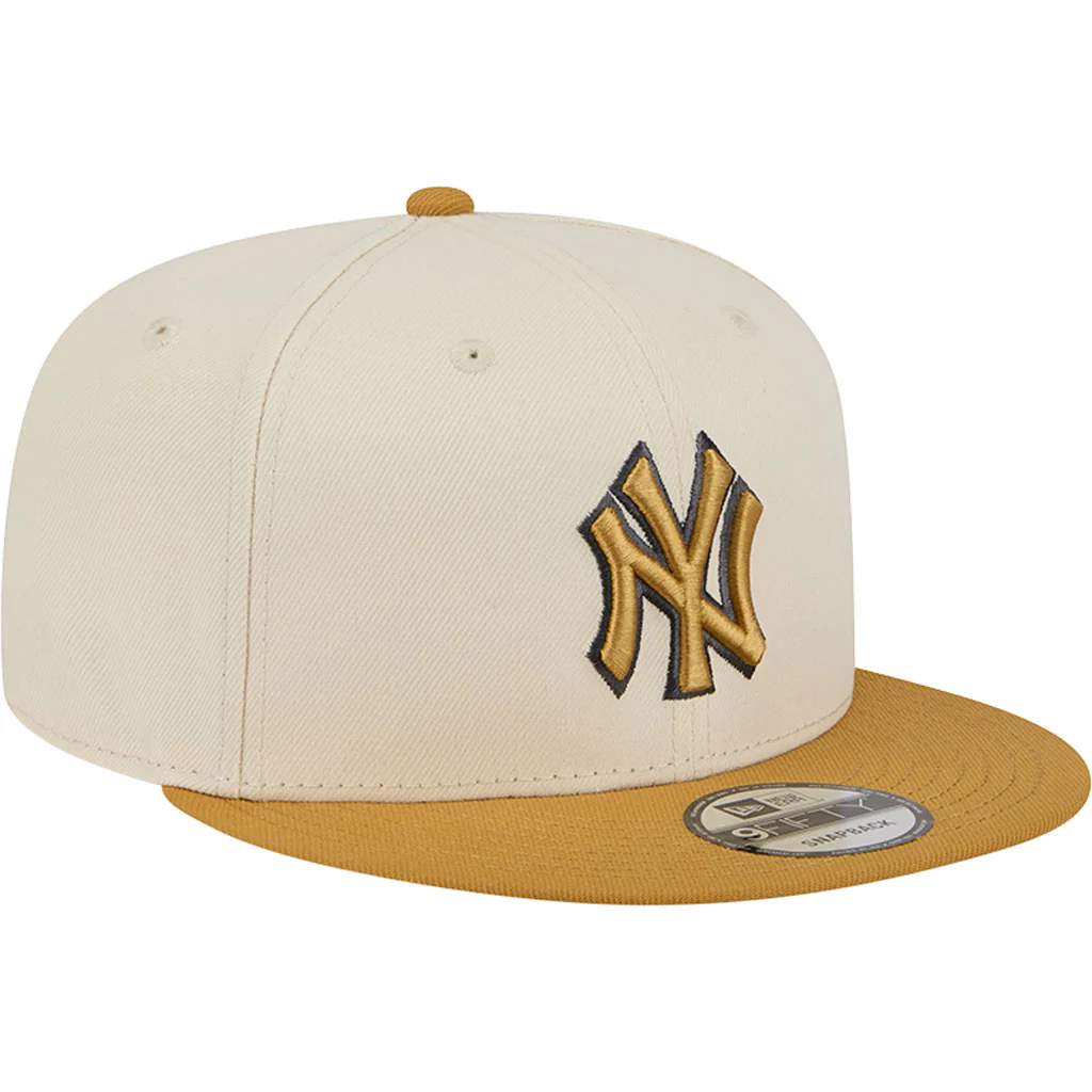 NFL New York Yankees New Era Two-Tone Dusted 9FIFTY Snapback Hat - Light cream - Image 2