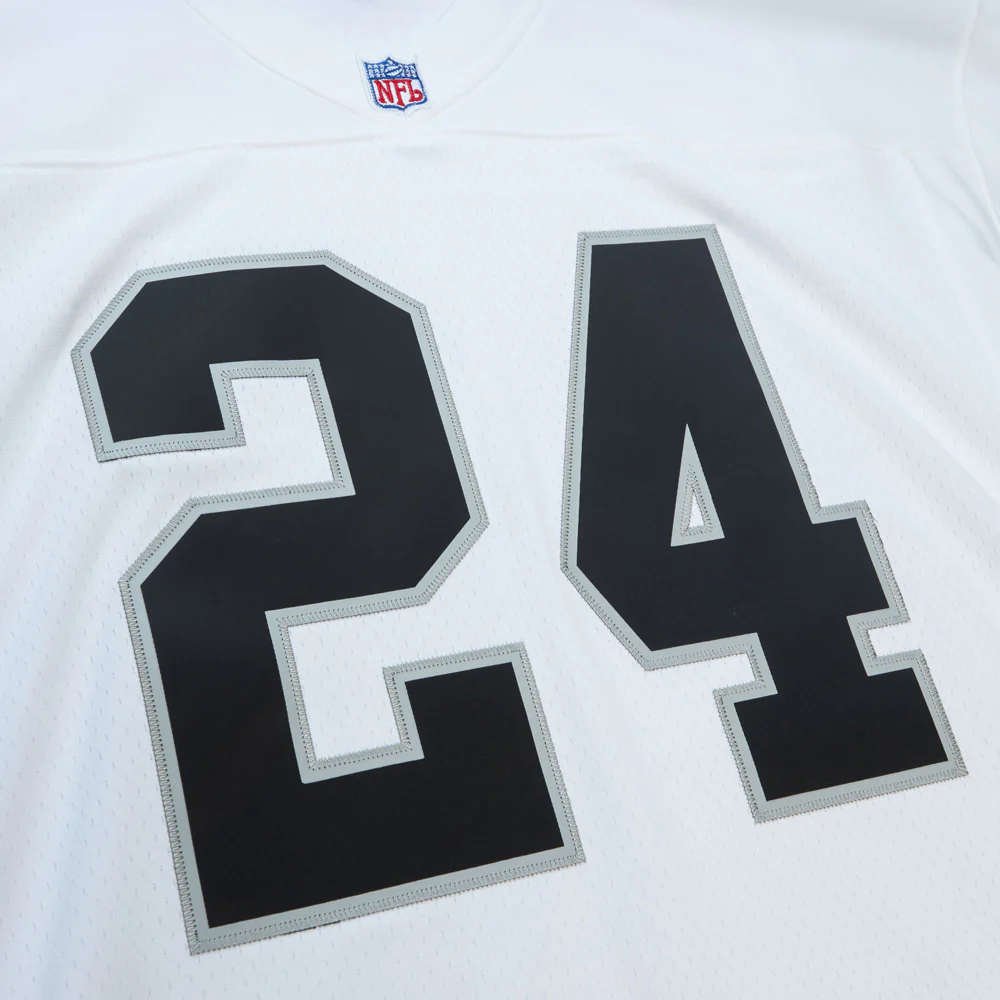 NFL Oakland Raiders Charles Woodson Mitchell & Ness 1998 Legacy Jersey - White - Image 3