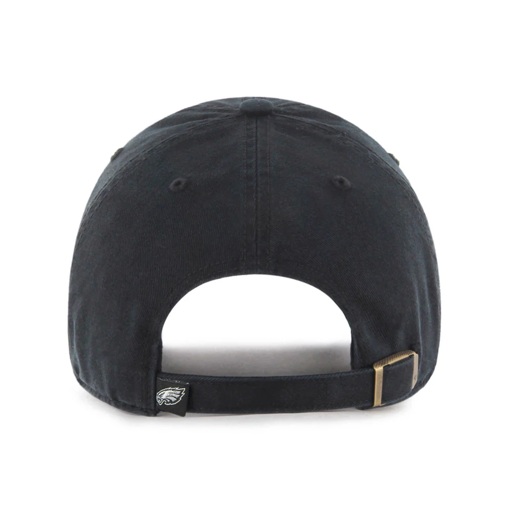 NFL Philadelphia Eagles '47 Clean Up Adjustable Hat - Black - Image 2
