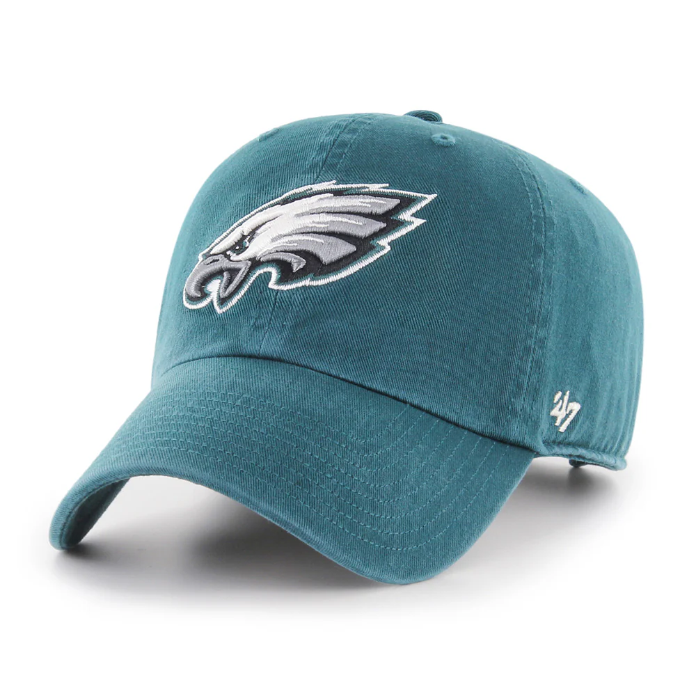 NFL Philadelphia Eagles '47 Clean Up Adjustable Hat - Green