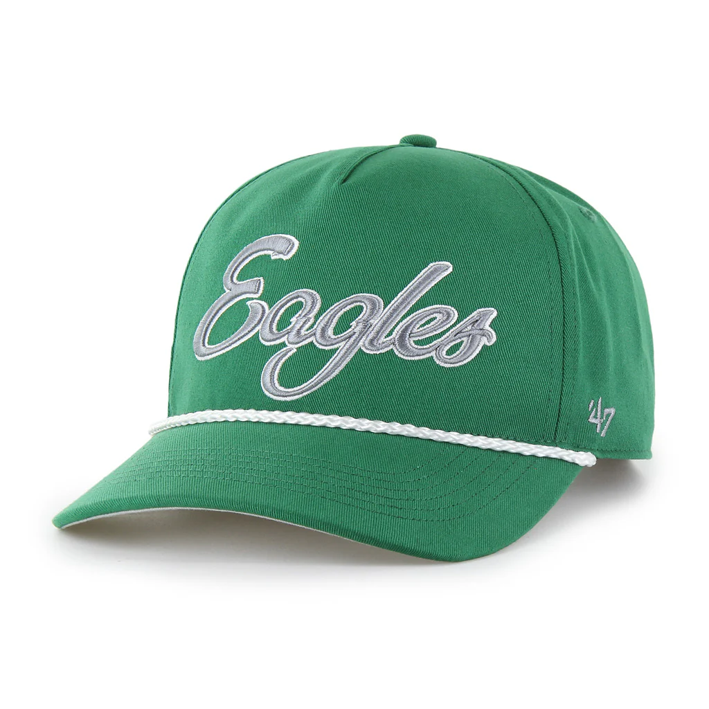 NFL Philadelphia Eagles '47 Overhand Hitch Snapback Hat - Green - Image 2