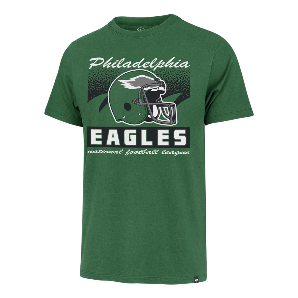 NFL Philadelphia Eagles '47 Waver Franklin T-Shirt - Green - Image 2