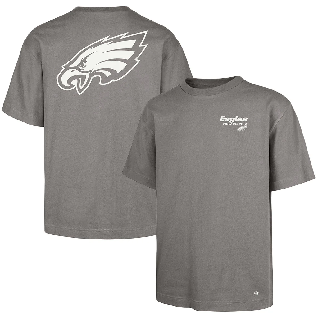NFL Philadelphia Eagles '47 Wolf Lateral Foundation T-Shirt - Gray