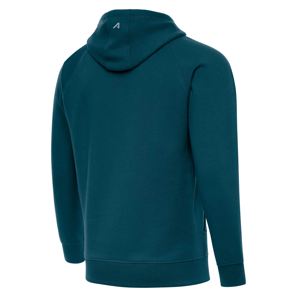 NFL Philadelphia Eagles Antigua Victory Pullover Hoodie - Teal - Image 2