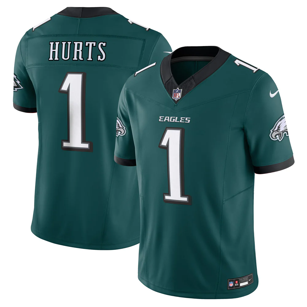 NFL Philadelphia Eagles Jalen Hurts Nike Home Vapor F.U.S.E Limited Jersey - Green