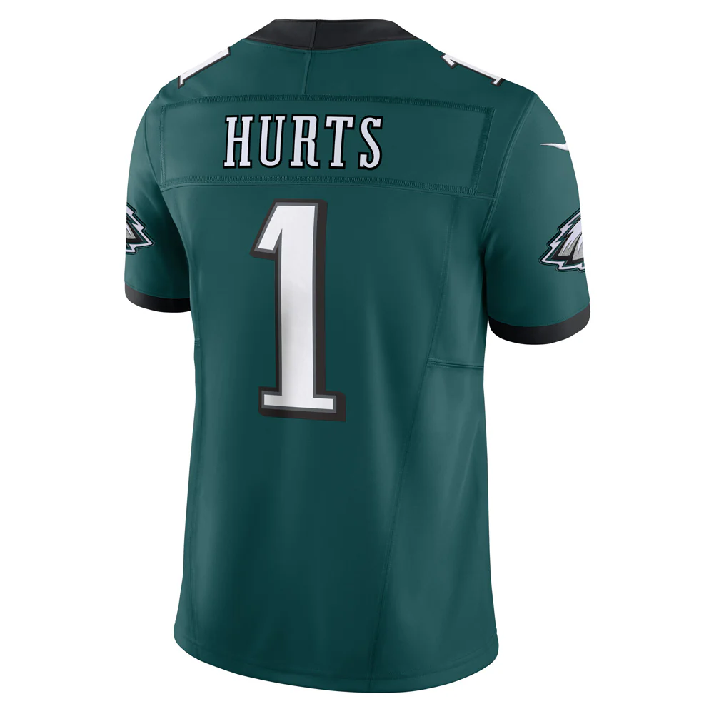 NFL Philadelphia Eagles Jalen Hurts Nike Home Vapor F.U.S.E Limited Jersey - Green - Image 3