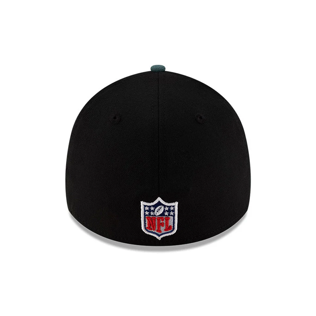 NFL Philadelphia Eagles New Era 2025 Draft 39THIRTY Flex Fit Hat - Black - Image 4