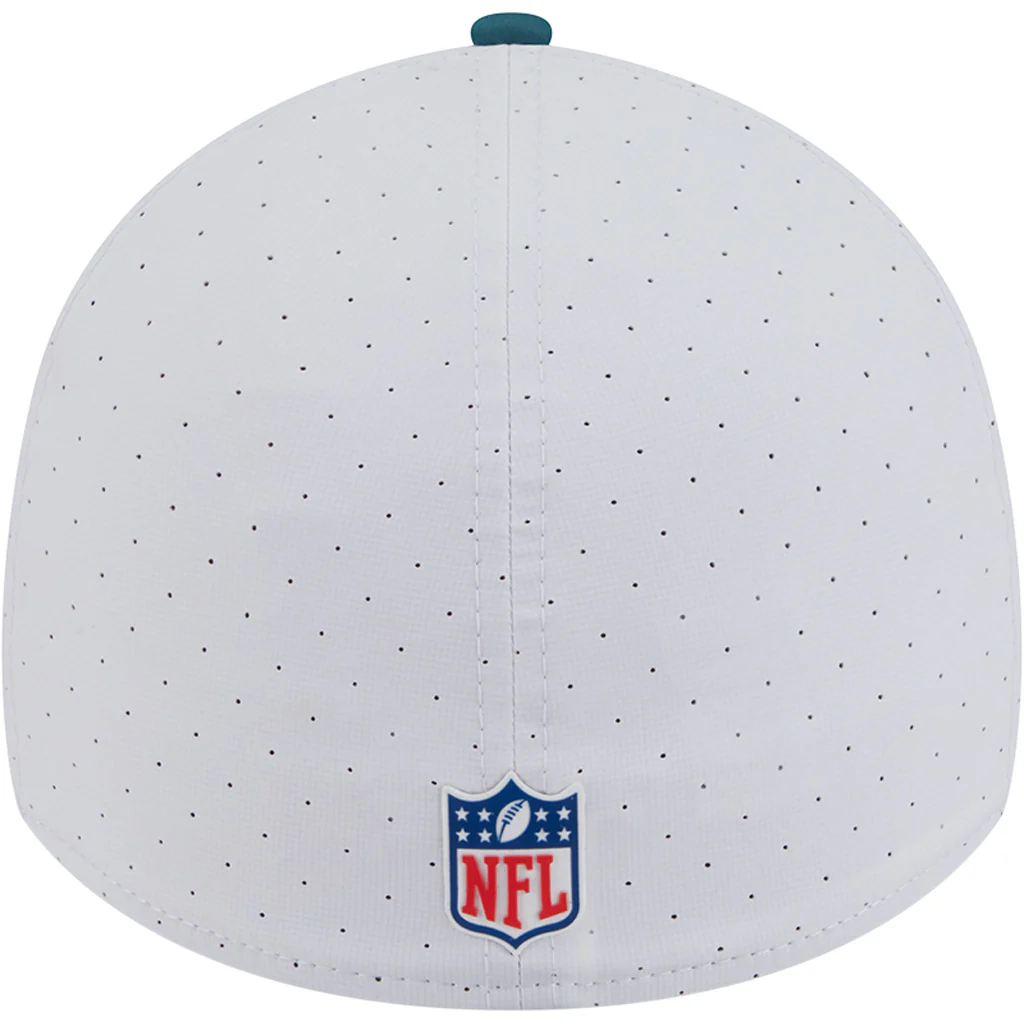 NFL Philadelphia Eagles New Era 2025 Training 39THIRTY Flex Fit Hat - White - Image 4