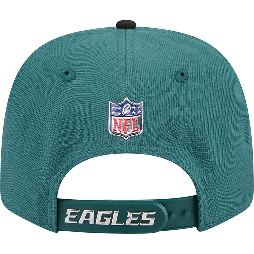NFL Philadelphia Eagles New Era 2026 Draft 9SEVENTY Snapback Hat - Green - Image 6