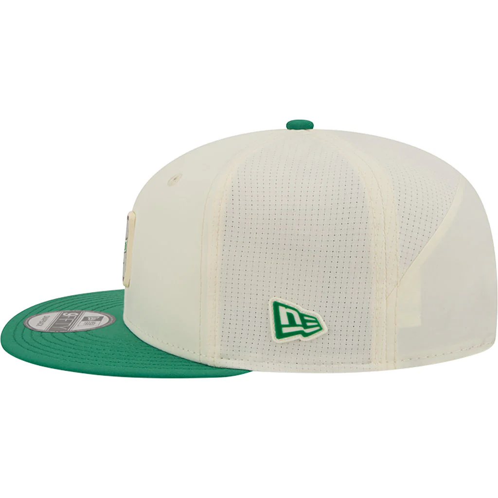NFL Philadelphia Eagles New Era 2026 Training 9FIFTY Snapback Hat - Cream - Image 4