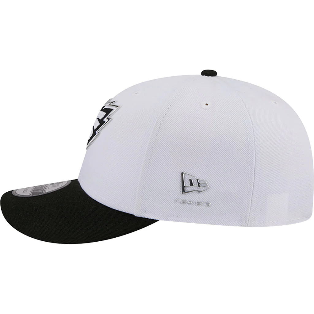 NFL Philadelphia Eagles New Era Black & White 2026 Draft 9FIFTY Snapback Hat - White - Image 4