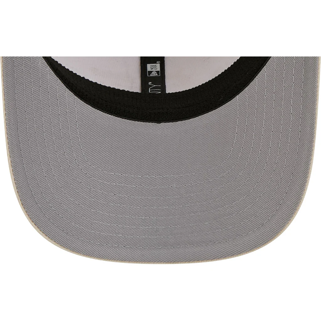 NFL Philadelphia Eagles New Era Vanilla 9SEVENTY Stretch Snap Hat - Cream - Image 7