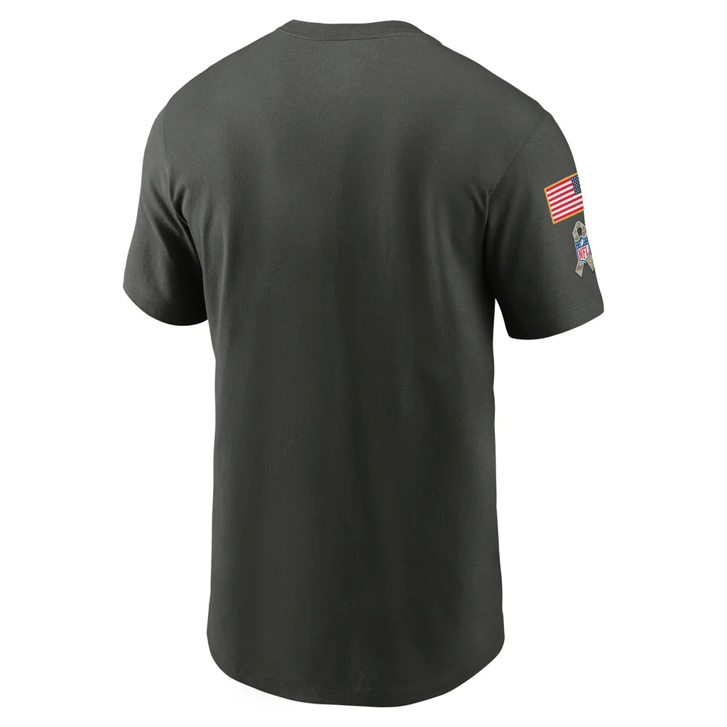 NFL Philadelphia Eagles Nike 2025 Salute to Service Legend T-Shirt - Green - Image 3