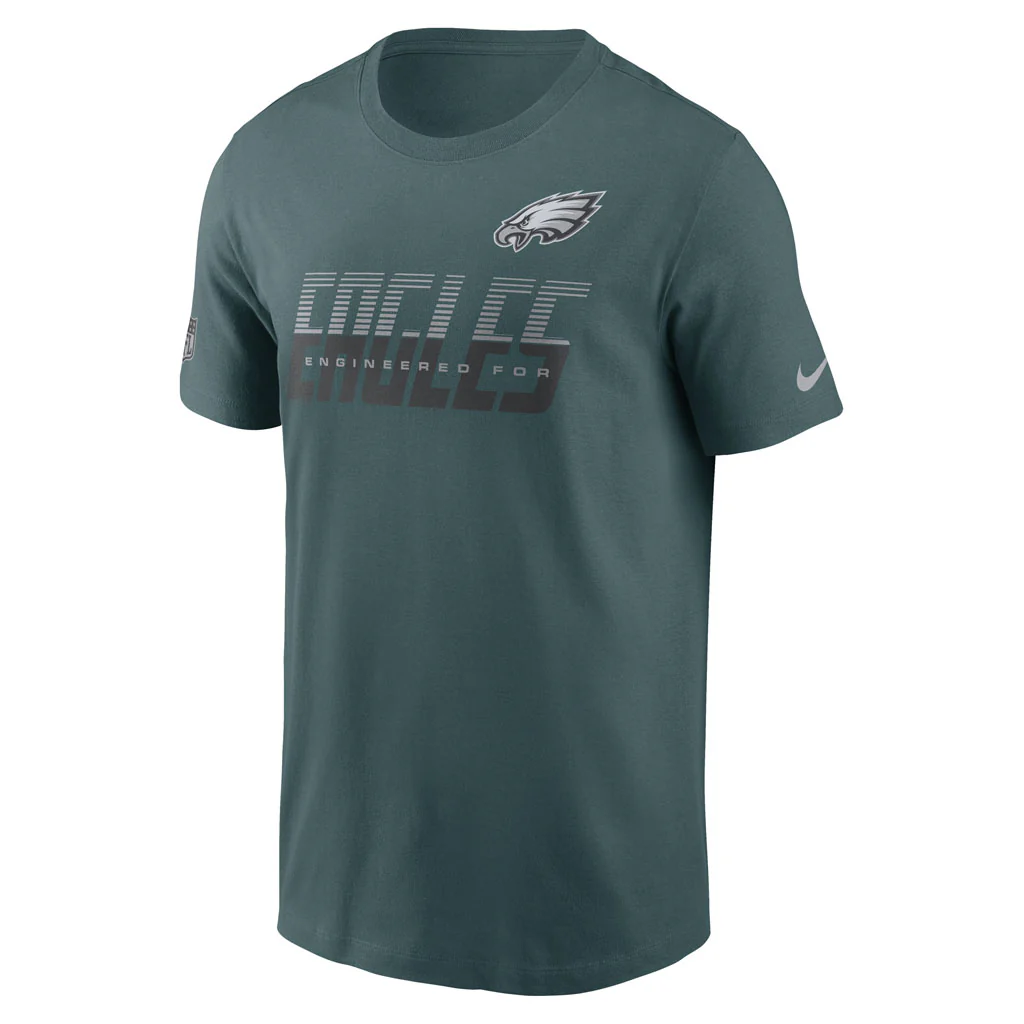 NFL Philadelphia Eagles Nike 2026 Team Issue T-Shirt - Green - Image 2