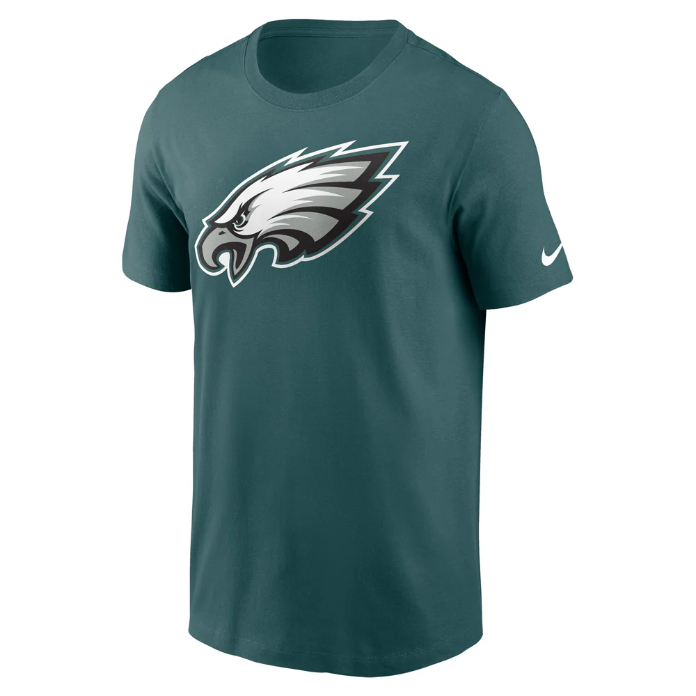 NFL Philadelphia Eagles Nike Logo Essential T - Shirt - Green - Image 2