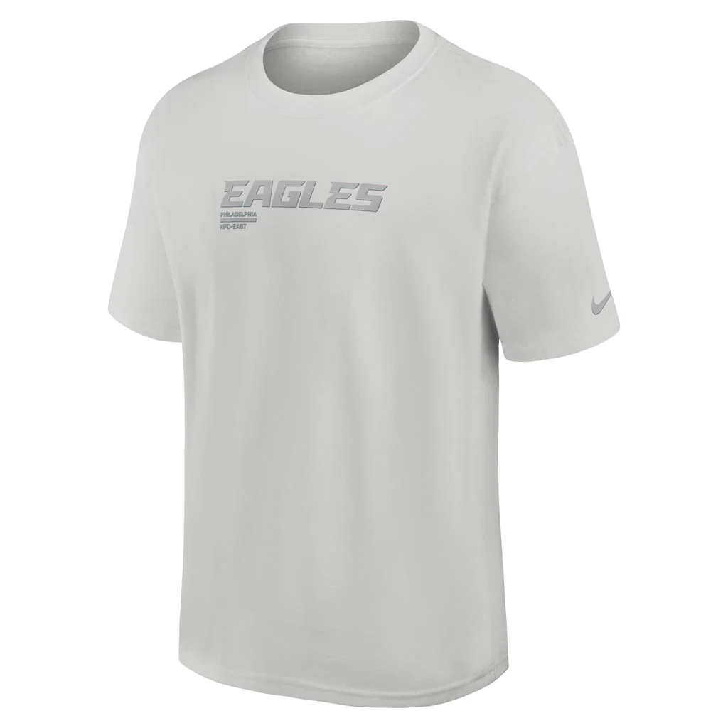 NFL Philadelphia Eagles Nike Heavy Max90 T-Shirt - Gray - Image 2