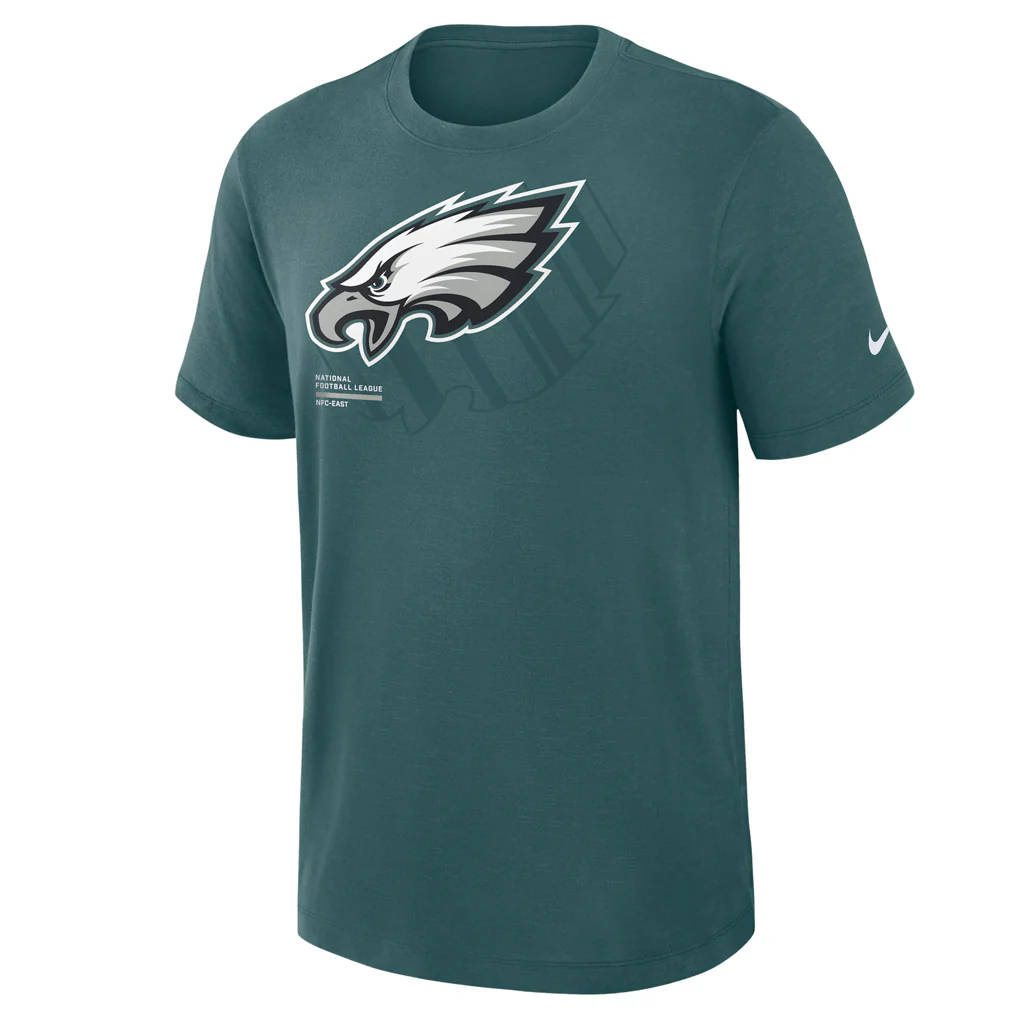 NFL Philadelphia Eagles Nike Slub T-Shirt - Green - Image 2