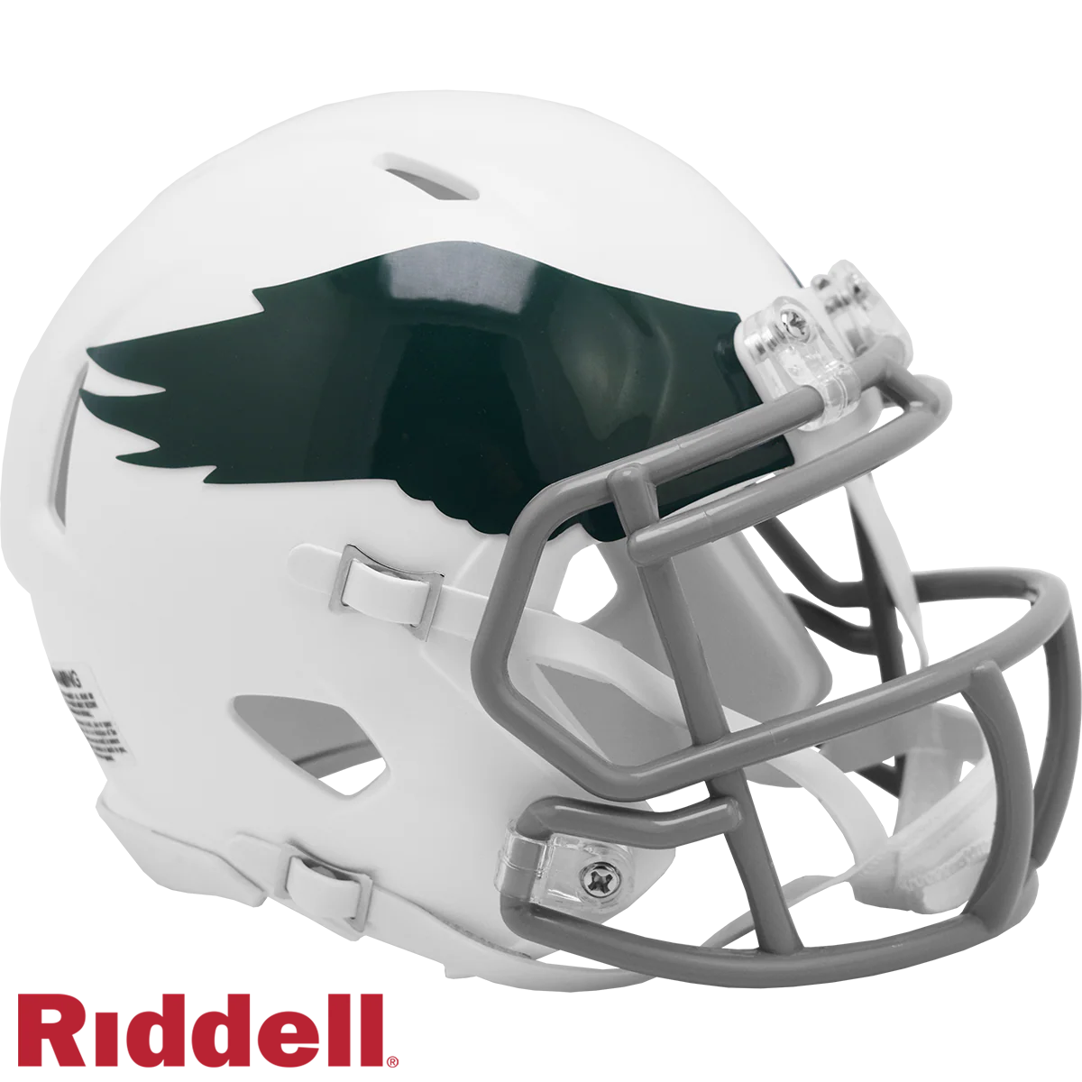 NFL Philadelphia Eagles Riddell '69-'73 Throwback Mini Speed Helmet