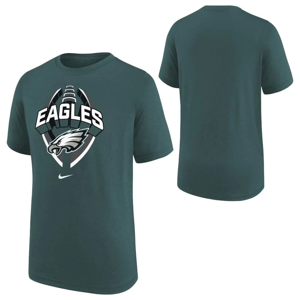 NFL Philadelphia Eagles Youth Nike Icon T-Shirt - Green