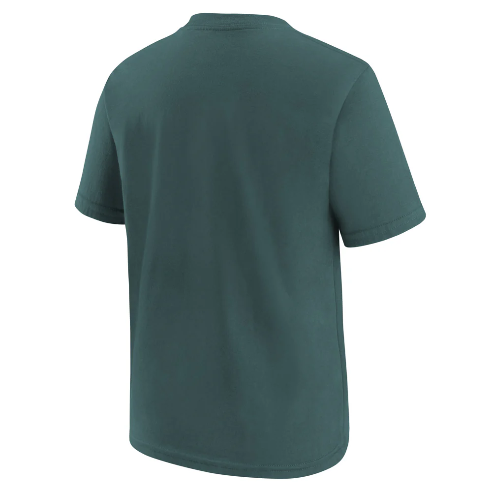 NFL Philadelphia Eagles Youth Nike Logo T-Shirt - Green - Image 3