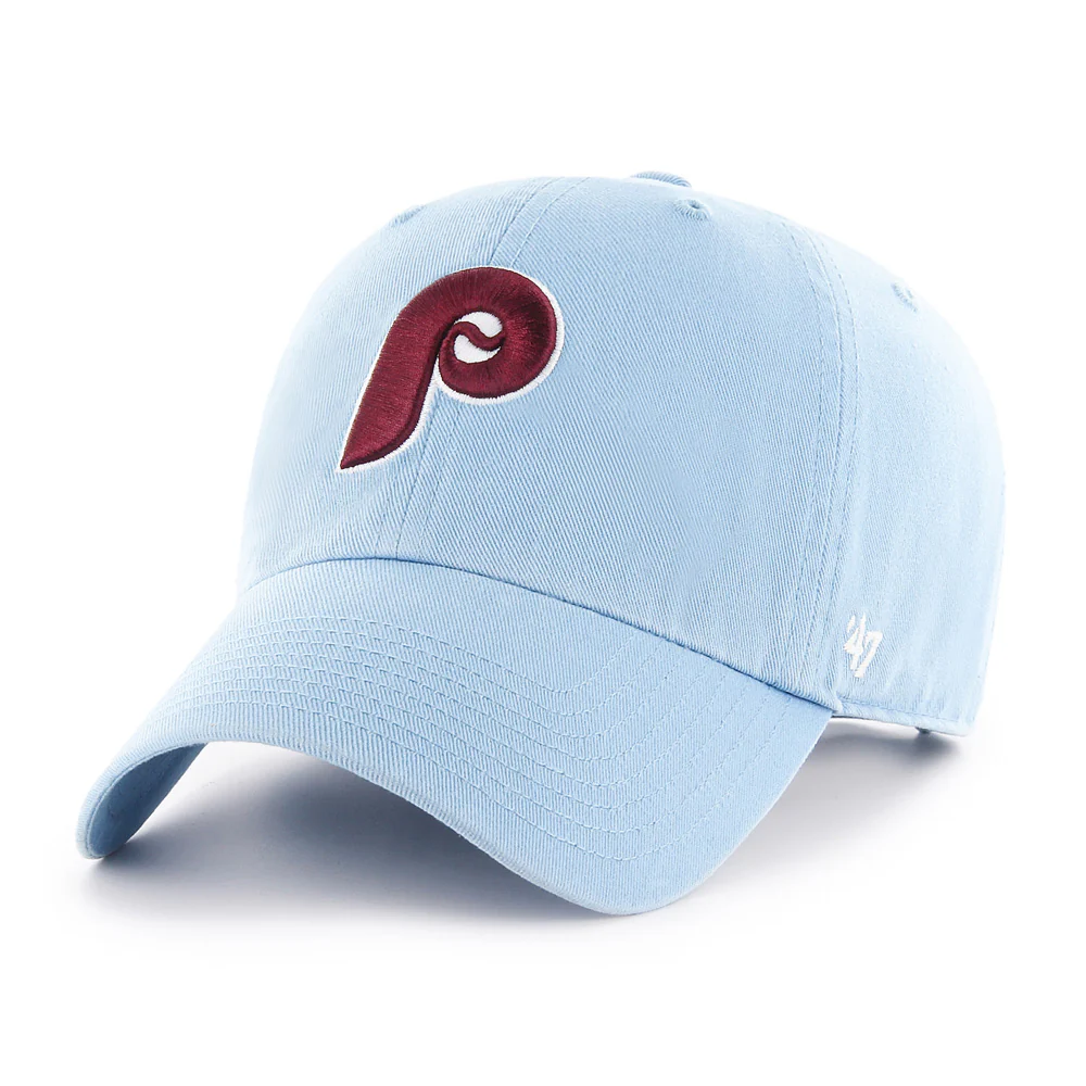 MLB Philadelphia Phillies '47 Cooperstown Clean Up Adjustable Hat - Blue