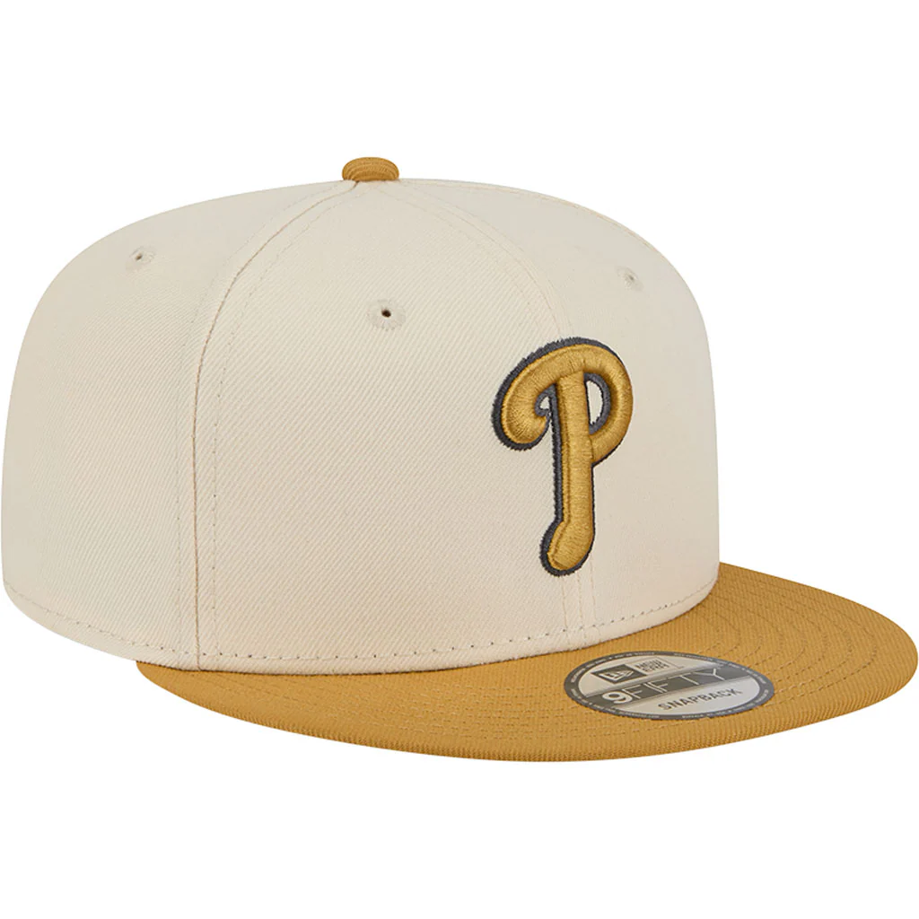 NFL Philadelphia Phillies New Era Two-Tone Dusted 9FIFTY Snapback Hat - Light cream - Image 2
