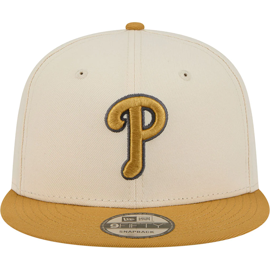 NFL Philadelphia Phillies New Era Two-Tone Dusted 9FIFTY Snapback Hat - Light cream - Image 3