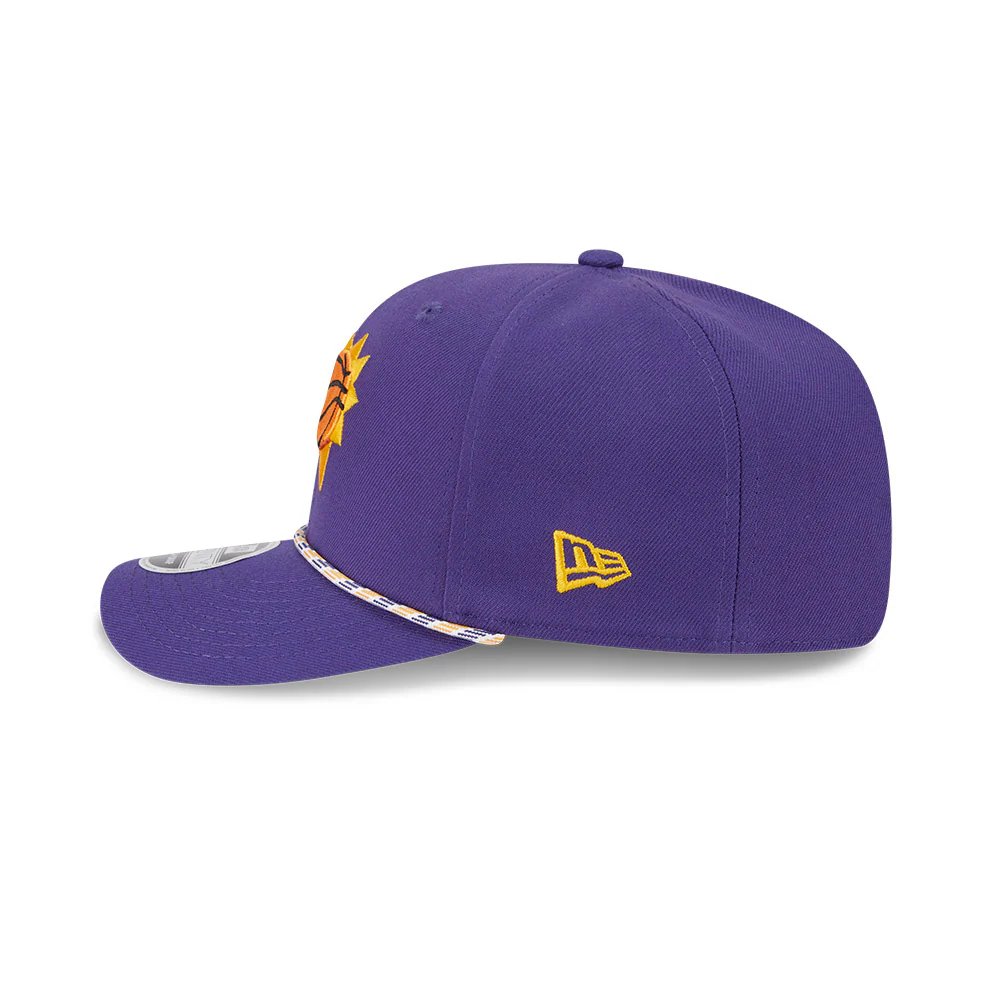 NBA Phoenix Suns New Era Multicolor Rope 9SEVENTY Stretch-Snapback Hat - Purple - Image 4