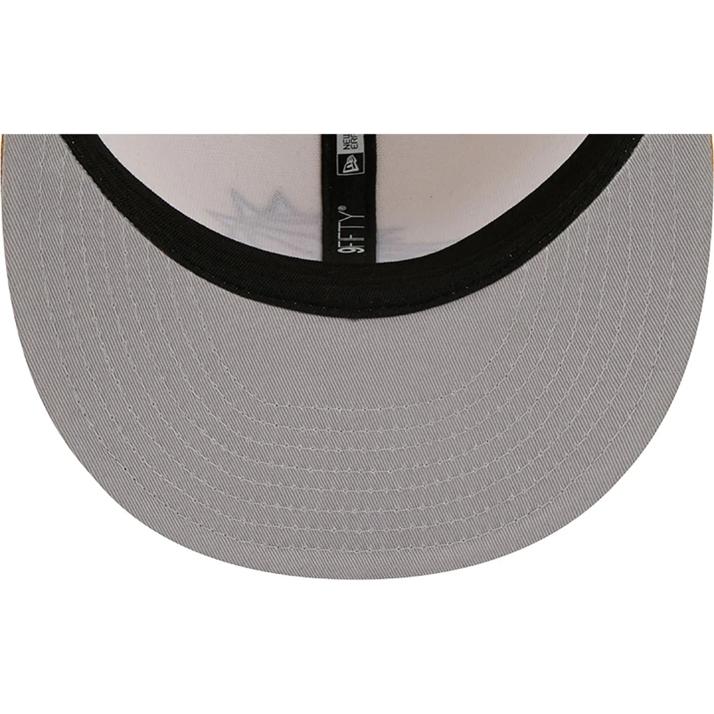 NFL Phoenix Suns New Era Two-Tone Dusted 9FIFTY Snapback Hat - Light cream - Image 7