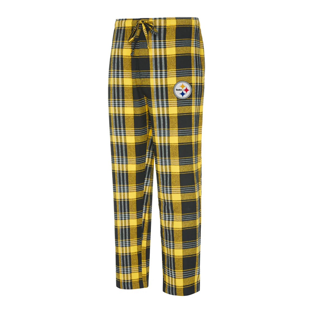 NFL Pittsburgh Steelers College Concepts Region Plaid Sleep Pants