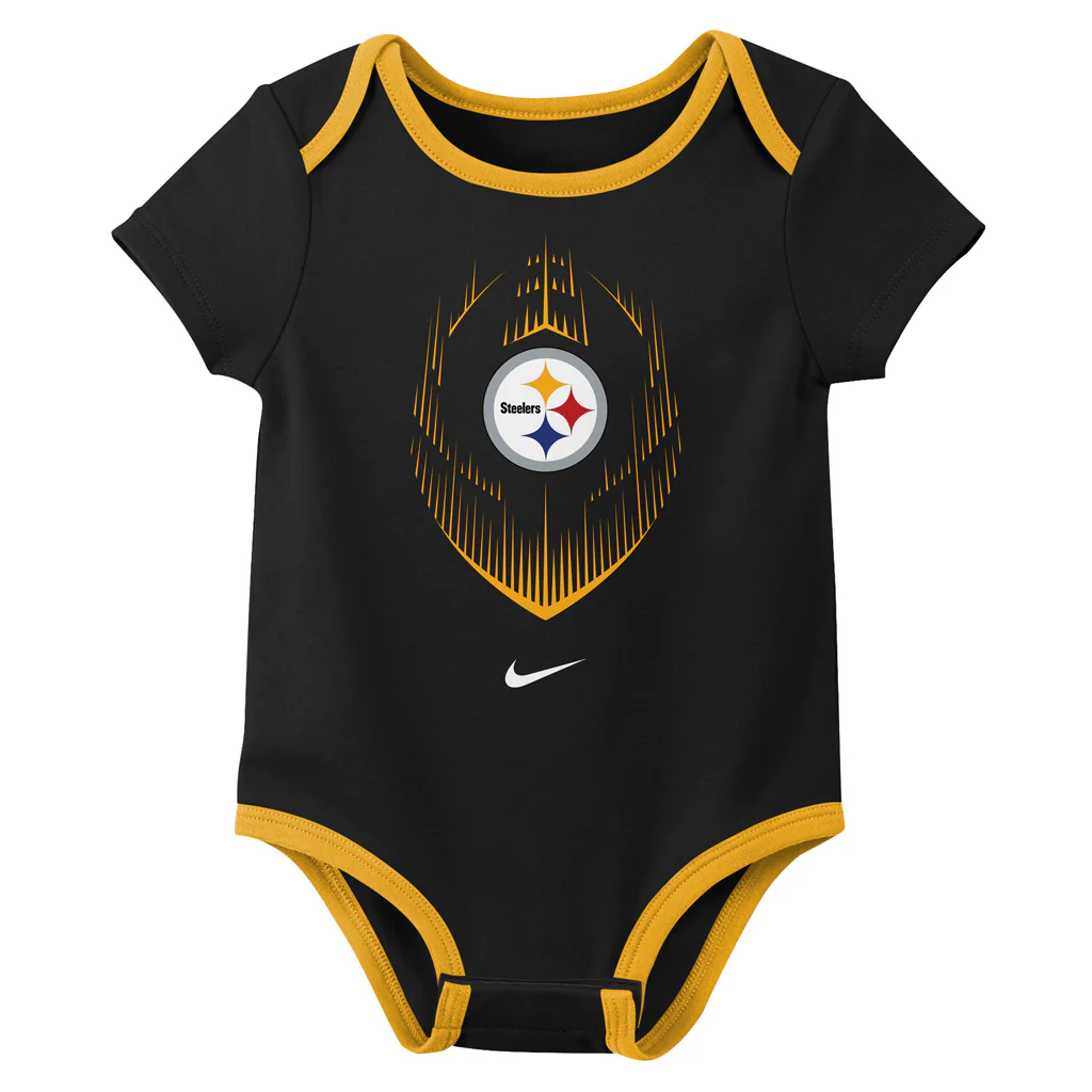 NFL Pittsburgh Steelers Infant Nike 3 Piece Set - Image 2