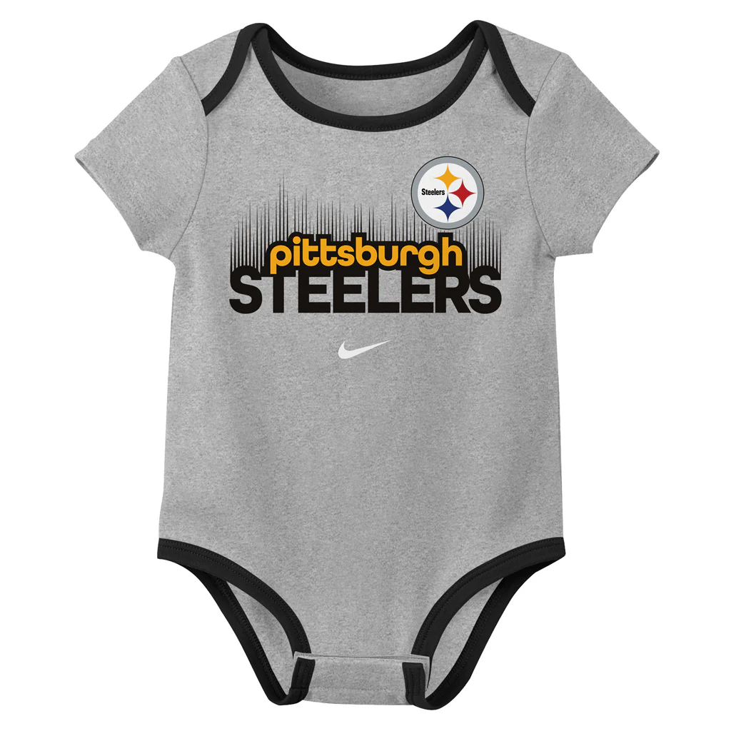 NFL Pittsburgh Steelers Infant Nike 3 Piece Set - Image 3
