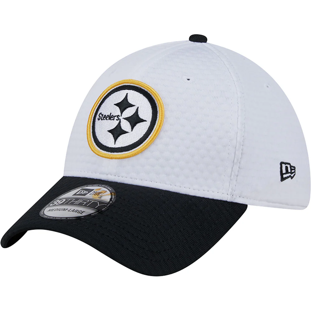 NFL Pittsburgh Steelers New Era 2024 Training 39THIRTY Flex Fit Hat