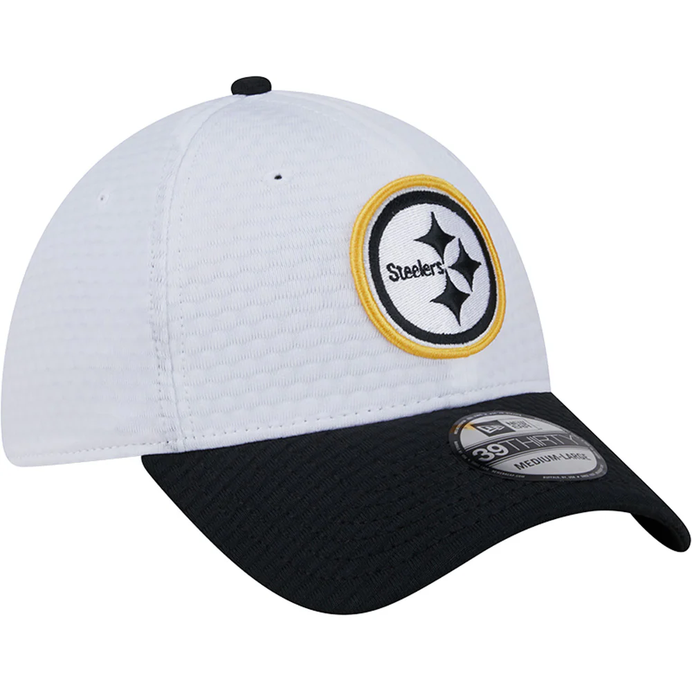 NFL Pittsburgh Steelers New Era 2024 Training 39THIRTY Flex Fit Hat - Image 2