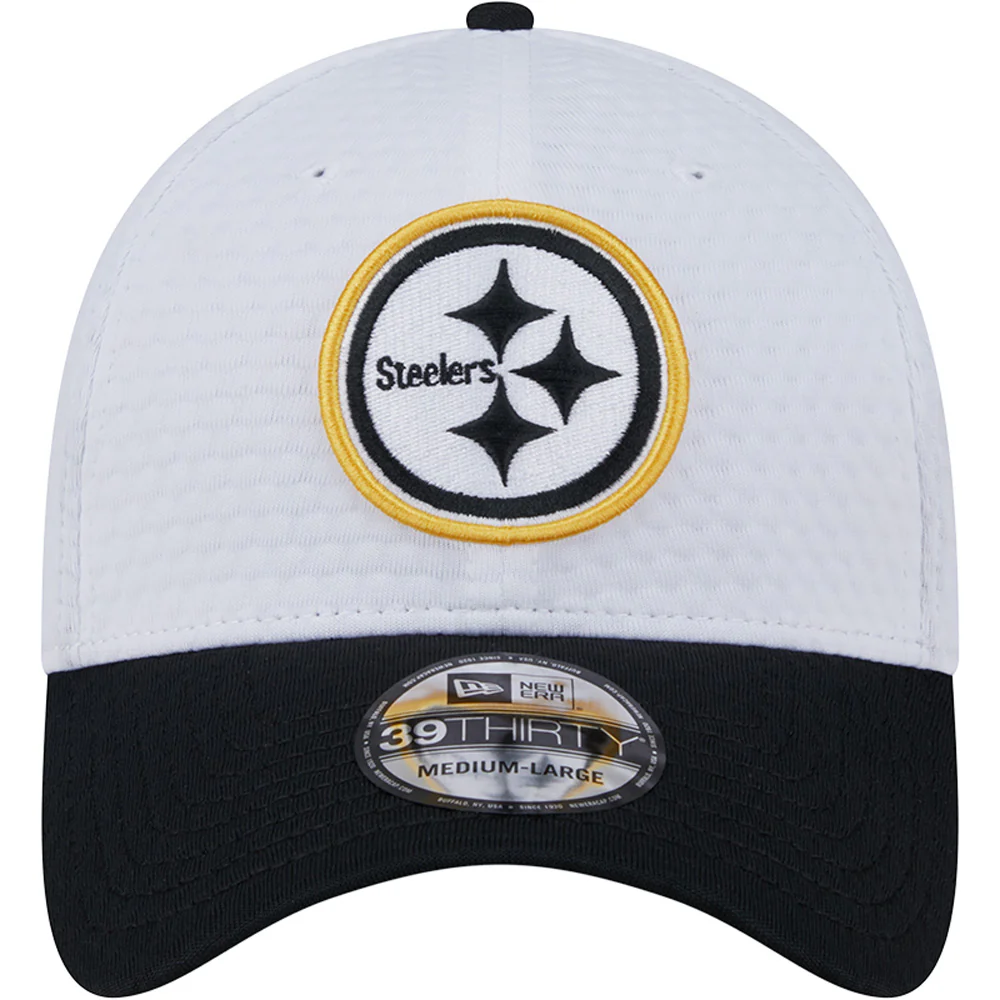 NFL Pittsburgh Steelers New Era 2024 Training 39THIRTY Flex Fit Hat - Image 3