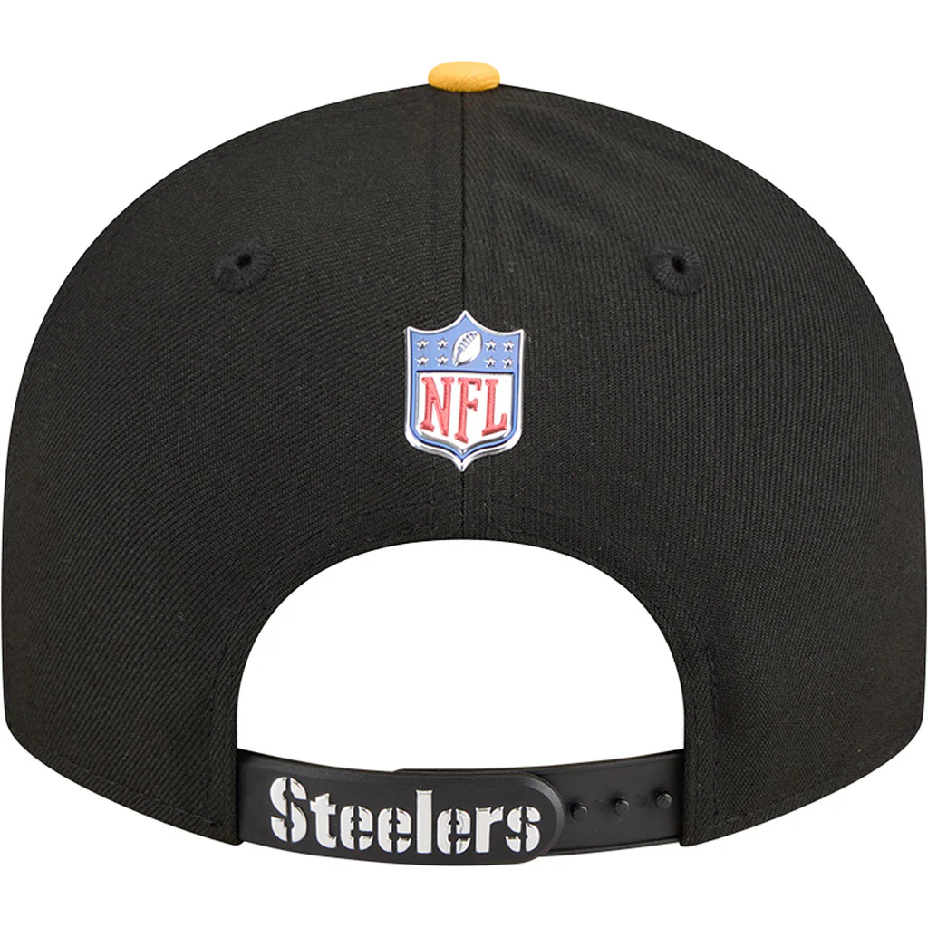 NFL Pittsburgh Steelers New Era 2026 Draft 9FIFTY Snapback Hat - Black - Image 6