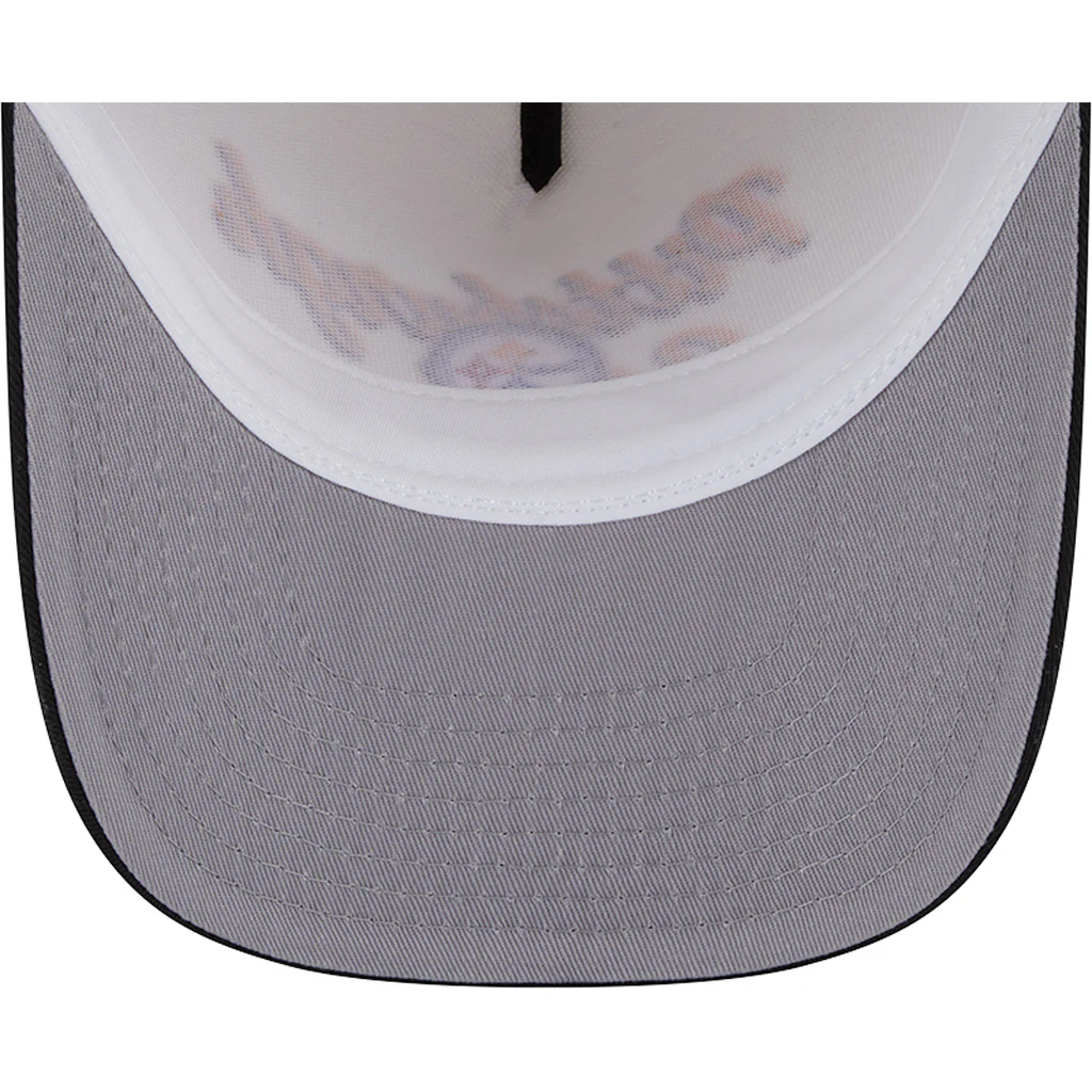 NFL Pittsburgh Steelers New Era Chainstitch Two-Tone 9FIFTY A-Frame Snapback Hat - Cream - Image 5