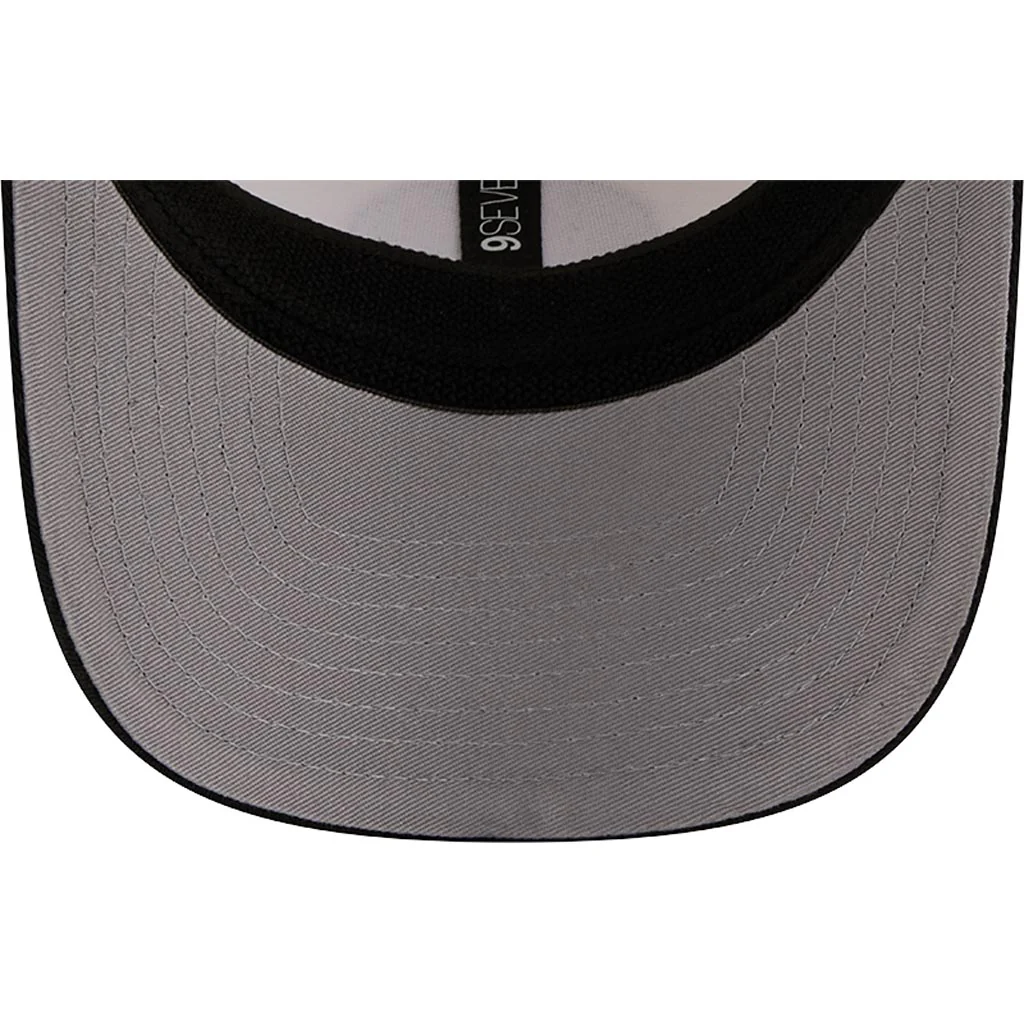 NFL Pittsburgh Steelers New Era Circle 9SEVENTY Stretch-Snapback Hat - Cream - Image 5