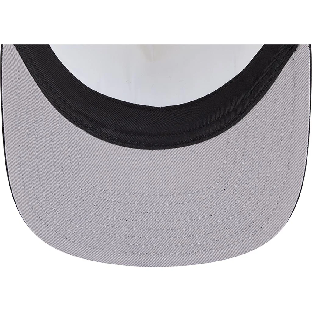 NFL Pittsburgh Steelers New Era Team Cutout 9FIFTY A-Frame Snapback Hat - Cream - Image 5