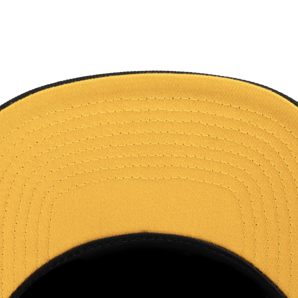 NFL Pittsburgh Steelers New Era Team Undervisor 9FIFTY A-Frame Snapback Hat - Black - Image 4