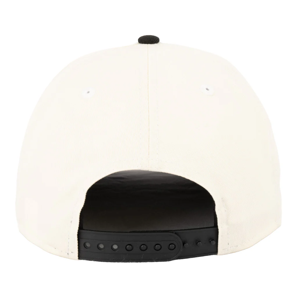 NFL Pittsburgh Steelers New Era Two-Tone Classified 9FIFTY A-Frame Snapback Hat - Cream - Image 2