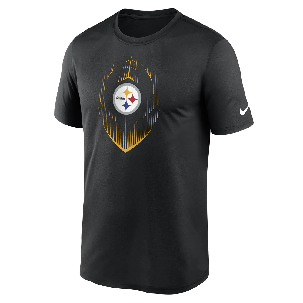NFL Pittsburgh Steelers Nike 2024 Icon Legend T-Shirt - Black - Image 2
