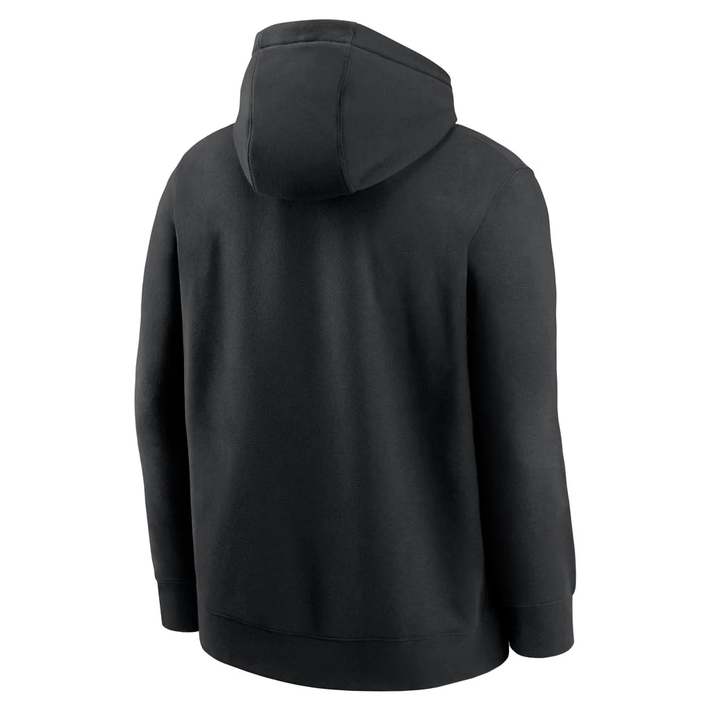 NFL Pittsburgh Steelers Nike 2025 Rewind Club Pullover Hoodie - Black - Image 3