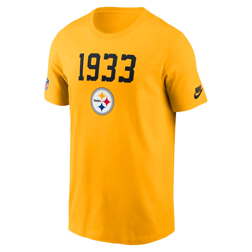NFL Pittsburgh Steelers Nike Dri-Fit Crew Alternate T-Shirt - Black - Image 2