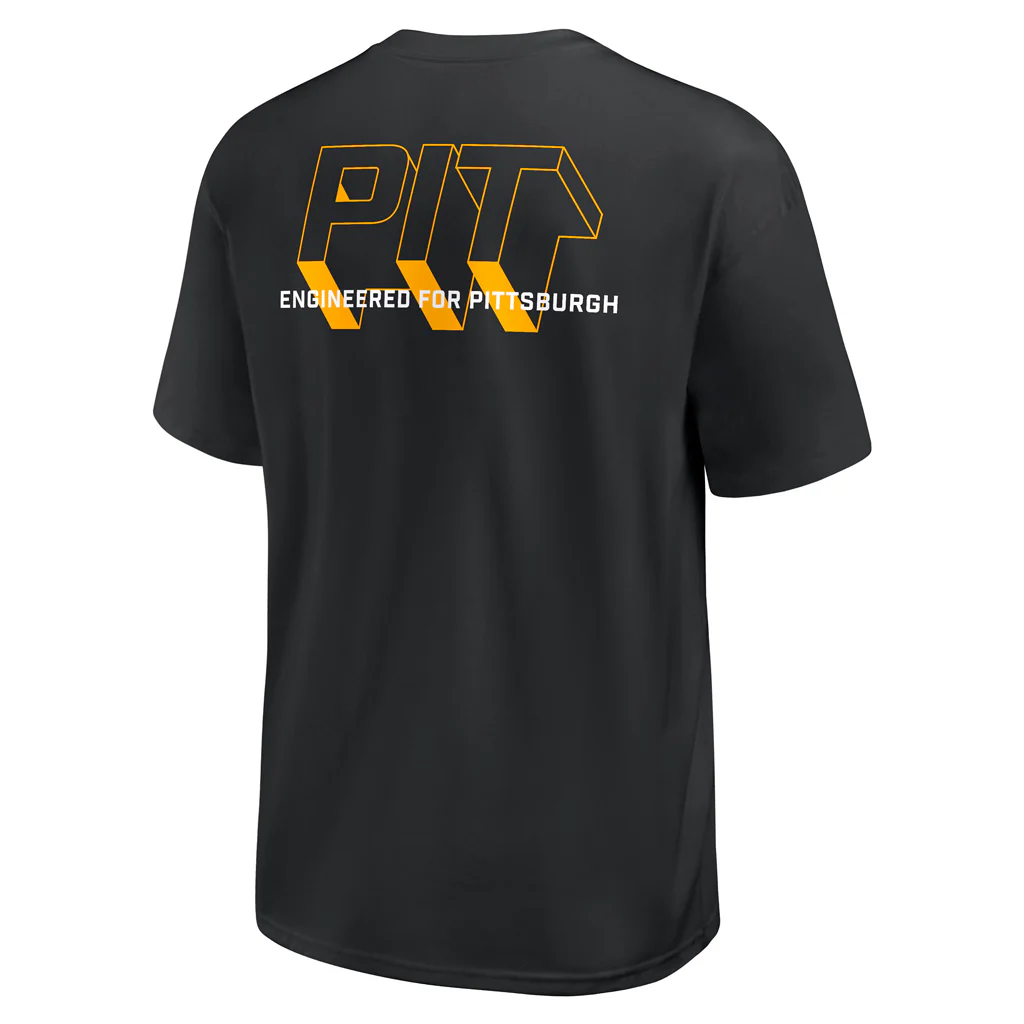 NFL Pittsburgh Steelers Nike Essential Heavy Max90 T-Shirt - Black - Image 3