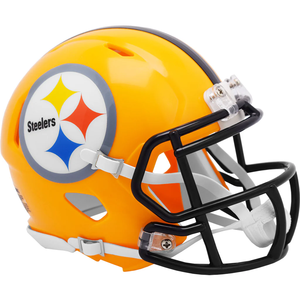 NFL Pittsburgh Steelers Riddell '07 Throwback Mini Speed Helmet